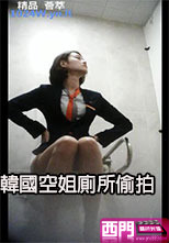 韓國空姐廁所偷拍