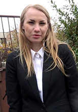 歐美露天愛愛   PublicAgent Madison Lush Cute Russian fucked through tights