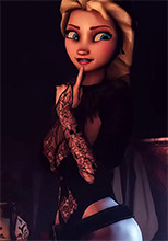 The queen's secret Elsa Frozen