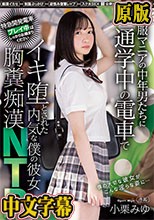 制服マニアの中年男たちに通学中の電車でイキ堕とされた内気な僕の彼女 胸糞痴●NTR 小栗みゆ