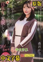 十年ぶりに再会した清楚だった同級生は色気漂う淫乱女に変貌していた！ 森沢かな