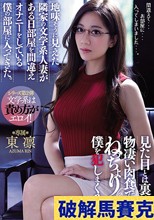 地味そうに見えた隣家の文学系人妻がある日部屋を間違えオナニーをしている僕の部屋に入ってきた。 見た目とは裏腹に物凄い肉食でねっちょり僕を犯しまくる。 東凛