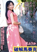 大好きな叔母を四六時中抱いた愛液と中出しに溺れる絶頂セックス 東ふうか